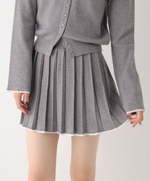 Heather | レースプリーツミニスカート　599203(スカート)
