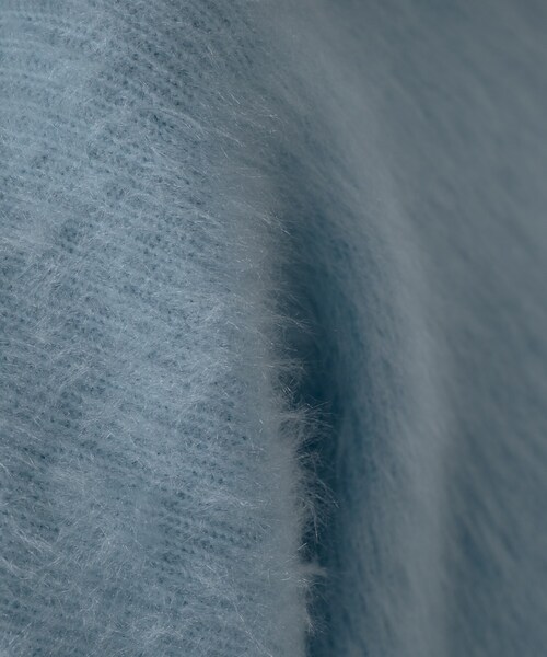 GALLEST(ギャレスト)の「ドロップショルダーシャギーニット(ニット/セーター・レディース・ライトグレー/ホワイト/サックスブルー/ピンク系・38)」の14枚目の写真