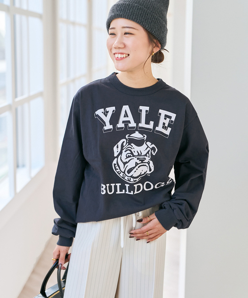 Spick & Span(スピックアンドスパン)の「Champion/チャンピオン LONG SLEEVE TSH(Tシャツ/カットソー・レディース・レッド/ネイビー・MEDIUM)」の5枚目の写真