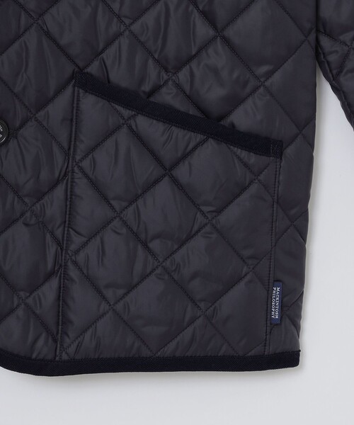 MACKINTOSH PHILOSOPHY（ﾏｯｷﾝﾄｯｼｭ ﾌｨﾛｿﾌｨｰ）の「高密度タフタ WARENFORD（ウァレンフォード）（ブルゾン・メンズ・ダークネイビー/ベージュ系その他4/ブラック・38/42/40）」の8枚目の写真