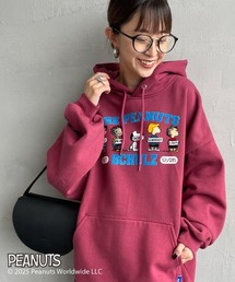 SEQUENZ（シークエンズ）の「[SEQUENZ/シークエンズ] PEANUTS フロッキープリント スウェットパーカー（スウェット）」