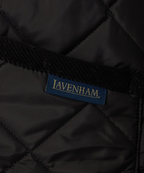 LAVENHAM（ラベンハム）の「LAVENHAM BRUNDON コート（その他アウター・レディース・ブラック/ベージュ・10）」の13枚目の写真