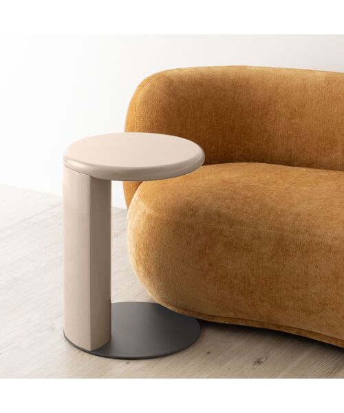 東京都23区送料込 ◆ Francfranc サイドテーブル (TPS4806) セボ サイドテーブル ラウンド ホワイト（W400） | Francfranc