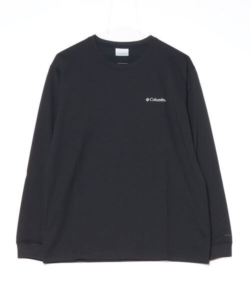 Columbia(コロンビア)の「コロンビア アーバンハイクグラフィックロングスリーブTシャツ(Tシャツ/カットソー・メンズ・ブルーグレー/ブラック/オフホワイト・M/L/LL/S)」の2枚目の写真
