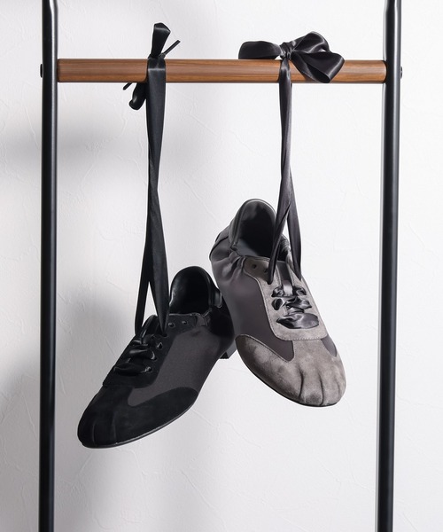 HIMIKO（ヒミコ）の「【HIMIKO】【EC限定】バレエコアデザインスニーカー/650302（スニーカー・レディース・グレー/ブラック・24.0cm/25.5cm/25.0cm/23.5cm/23.0cm/22.5cm/22.0cm/24.5cm）」の5枚目の写真