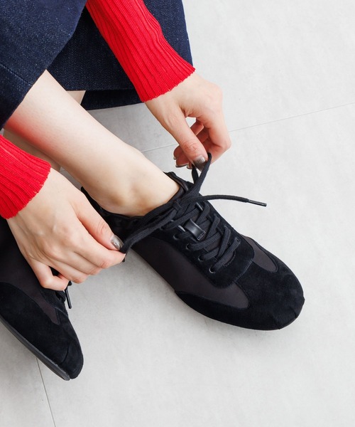 セール】【HIMIKO】【ZOZOTOWN限定】バレエコアデザインスニーカー