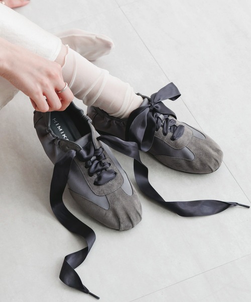 HIMIKO】【ZOZOTOWN限定】バレエコアデザインスニーカー/650302