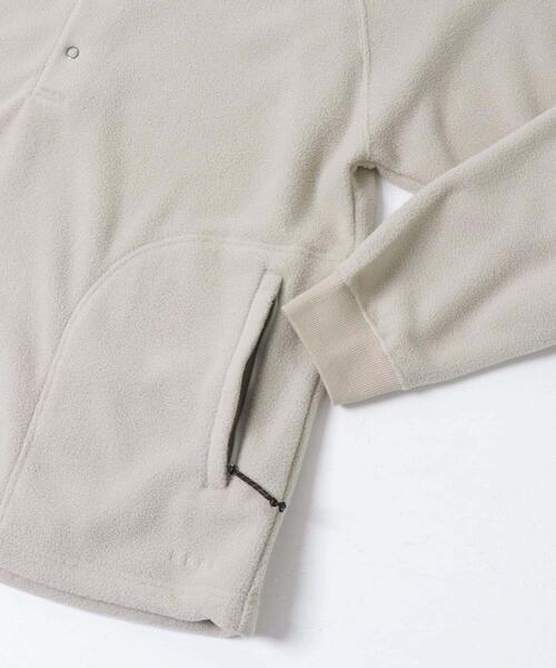 EKAL（エカル）の「『UR TECH』 フリースプルオーバー（Tシャツ/カットソー・メンズ・オレンジ/ベージュ系その他/ブラック・LARGE/MEDIUM）」の13枚目の写真