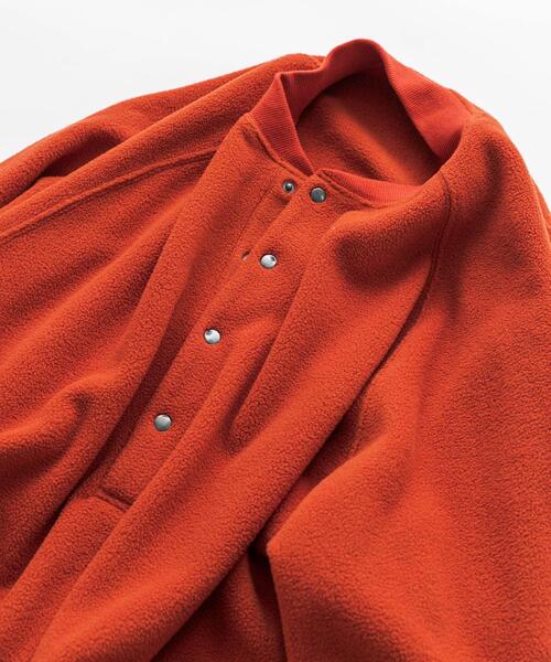 EKAL（エカル）の「『UR TECH』 フリースプルオーバー（Tシャツ/カットソー・メンズ・オレンジ/ベージュ系その他/ブラック・LARGE/MEDIUM）」の15枚目の写真