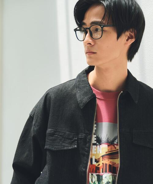 THE SHOP TK (ザ ショップ ティーケー )の「コットンデニムブルゾン 【セットアップ可】(デニムジャケット・メンズ・ブラック/ネイビー・04/03/02)」の14枚目の写真