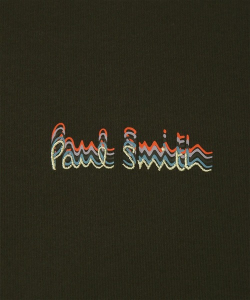 Paul Smith（ポールスミス）の「"Afterimage Logo" 長袖Tシャツ / 253502 049X（Tシャツ/カットソー・メンズ・ホワイト/ダークオリーブ/ブラック・X-LARGE/LARGE/MEDIUM/SMALL/XX-LARGE）」の6枚目の写真