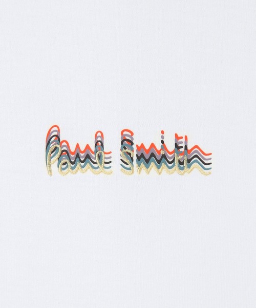 Paul Smith（ポールスミス）の「"Afterimage Logo" 長袖Tシャツ / 253502 049X（Tシャツ/カットソー・メンズ・ホワイト/ダークオリーブ/ブラック・X-LARGE/LARGE/MEDIUM/SMALL/XX-LARGE）」の9枚目の写真