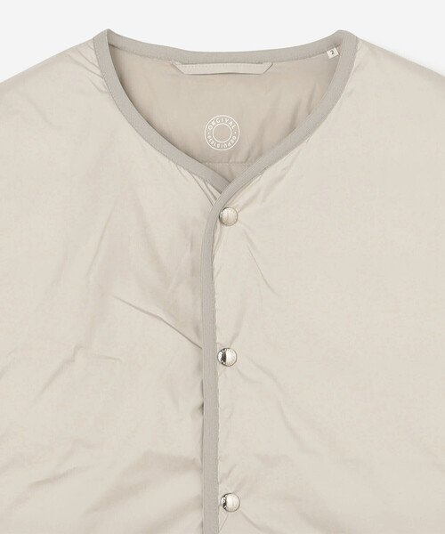 ORCIVAL ホワイト　ダウンジャケット　インナーダウン ORCIVAL | ポリエステルタフタ インナーダウン ブルゾン WOMEN