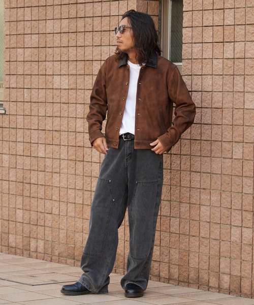 schott（ショット）の「Schott/ショット NEWBIE SUEDE LEATHER JACKET