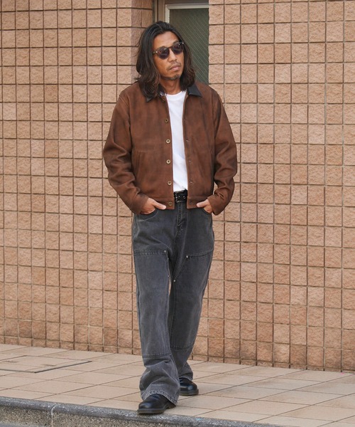 Schott/ショット NEWBIE SUEDE LEATHER JACKET ゴートレザー