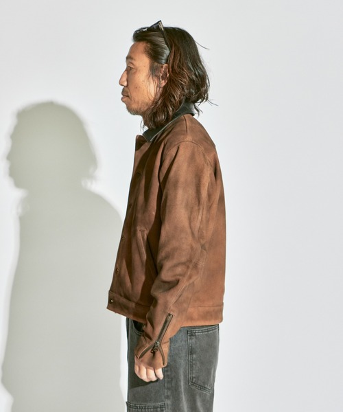 Schott/ショット NEWBIE SUEDE LEATHER JACKET ゴートレザー スエード