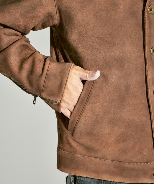 schott（ショット）の「Schott/ショット NEWBIE SUEDE LEATHER JACKET