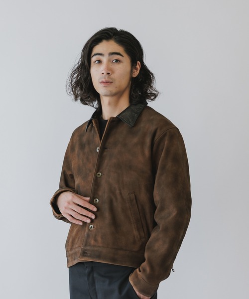 Schott GOAT NEWBIE LEATHER ショット　レザー Schott/ショット NEWBIE SUEDE LEATHER JACKET ゴートレザー