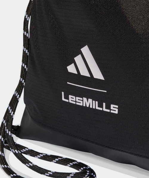 adidas(アディダス)の「adidas Training ジムサック LM / アディダス adidas(エコバッグ/サブバッグ・メンズ・ブラック・FREE)」の3枚目の写真
