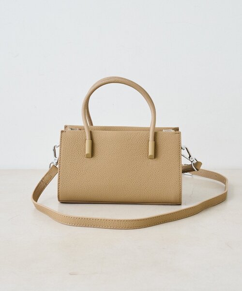 SHENERY(シーナリー)の「レザーミニトートBAG(トートバッグ・レディース・ブラック/ベージュ・FREE)」の9枚目の写真