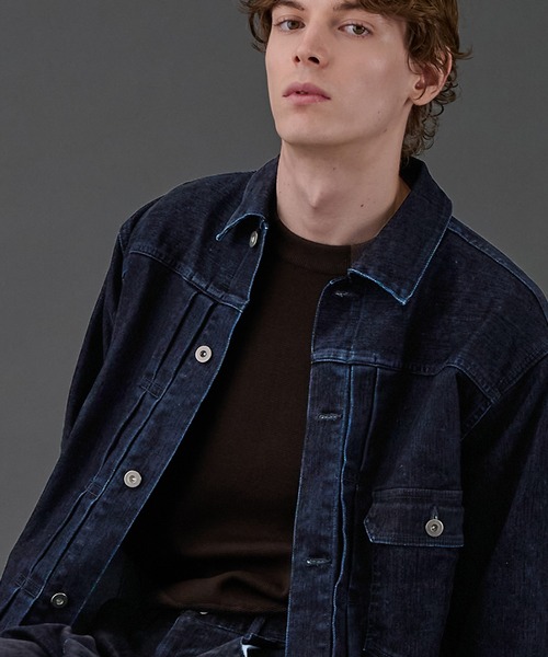 フロッキーデニムジャケット（ブルゾン）｜UNITED TOKYO（ユナイテッド