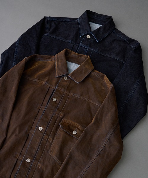 フロッキーデニムジャケット（ブルゾン）｜UNITED TOKYO（ユナイテッド