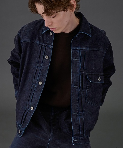 フロッキーデニムジャケット（ブルゾン）｜UNITED TOKYO（ユナイテッド