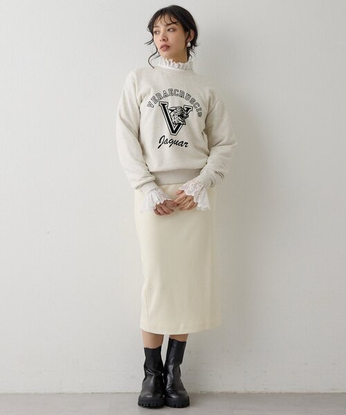 Whim Gazette（ウィムガゼット）の「圧縮スムースタイトスカート