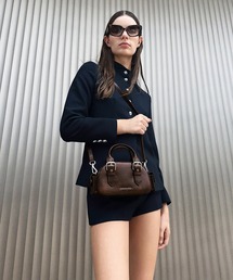 CHARLES & KEITH | Blaise ブレイス バックルストラップ サイドポケットボウリングバッグ(トートバッグ)