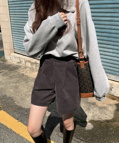 FREE STYLISTS(フリー スタイリスト)の「YUGA_YGMC Corduroy wide short pants(その他パンツ・レディース・ブラウン/ブラック・L/M)」の22枚目の写真