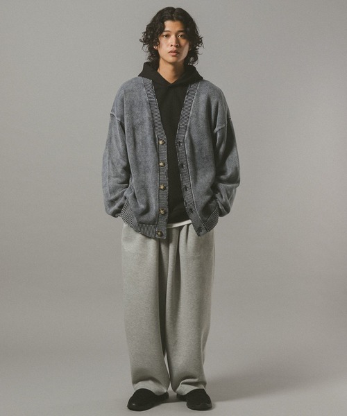 RAGEBLUE（レイジブルー）の「ヴィンテージライク/ダメージニットカーディガン（カーディガン/ボレロ・メンズ・ネイビー/ダークブラウン/その他19・LARGE/MEDIUM）」の11枚目の写真