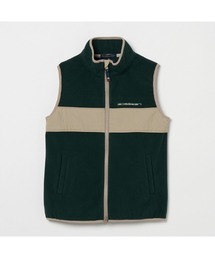 フリース」に該当するベスト（グリーン・カーキ/緑色系）ファッション