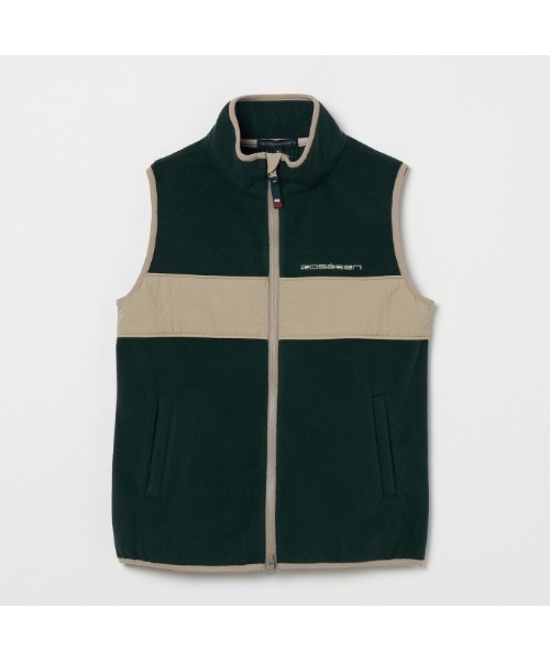 セール】【Rosasen/GOLF】ウォームシールドフリース フルジップ切替