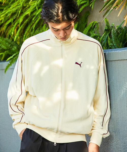 PUMA/プーマ 別注 Velour Track Jacket（ブルゾン）｜PUMA（プーマ）の