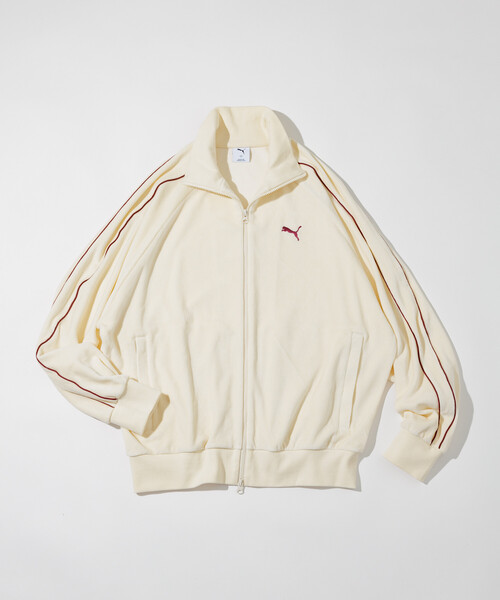 PUMA/プーマ 別注 Velour Track Jacket（ブルゾン）｜PUMA（プーマ）の