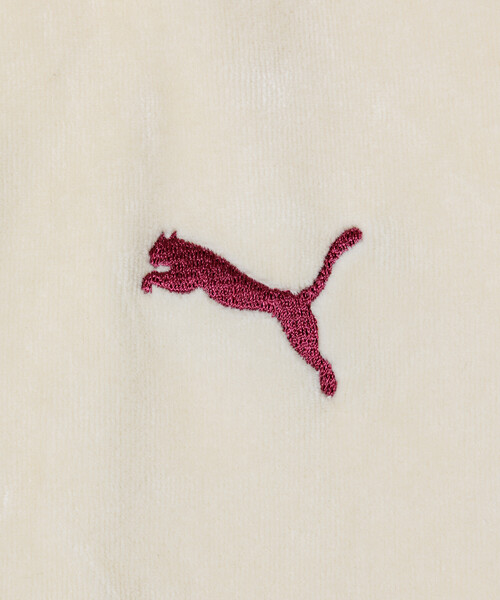 PUMA（プーマ）の「PUMA/プーマ 別注 Velour Track Jacket（ブルゾン・メンズ・オフホワイト/ワインレッド・X-LARGE/MEDIUM/LARGE）」の14枚目の写真