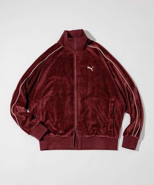 PUMA ベロアジャケット　別注 Velour Track Jacket セール】PUMA/プーマ 別注 Velour Track Jacket（ブルゾン）｜PUMA