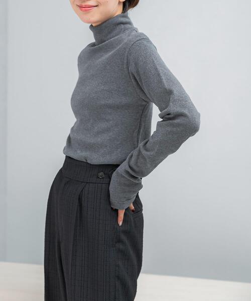 URBAN RESEARCH ROSSO WOMEN（アーバンリサーチ　ロッソ）の「GICIPI　ANANAS（Tシャツ/カットソー・レディース・ホワイト/グレー・1）」の5枚目の写真