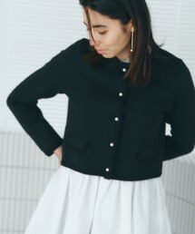 リブニット」に該当するノーカラージャケットファッション通販 - ZOZOTOWN