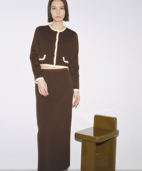 bianca　ビアンカ 2冊セット BAILA12月号掲載】【着映えリュクス】ミラノリブニットジャケット