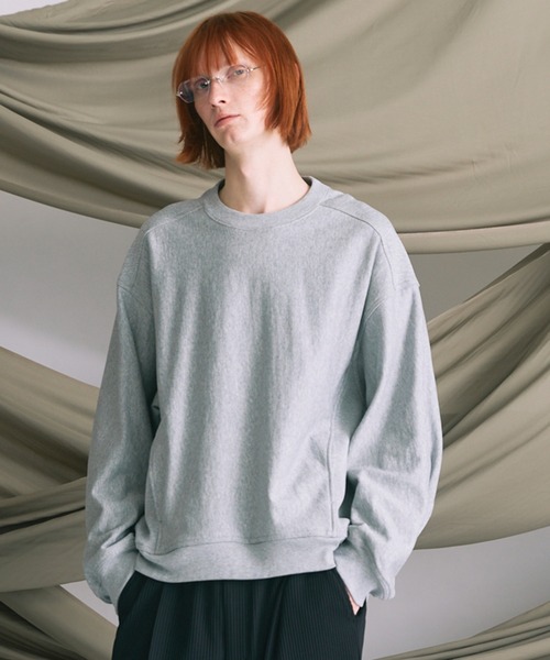 セール】《UNISEX》Prime-Over Crew Neck Pullover Sweatshirt