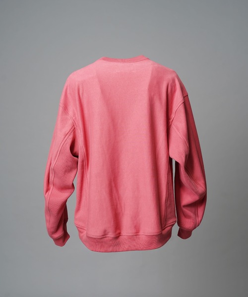 MAISON SPECIAL（メゾンスペシャル）の「《UNISEX》Prime-Over Crew Neck Pullover Sweatshirt/プライムオーバークルーネックプルオーバースウェット【MAISON SPECIAL/メゾンスペシャル】（スウェット・メンズ・グレー/ブラック/ブラウン/ピンク・0/1/2）」の16枚目の写真