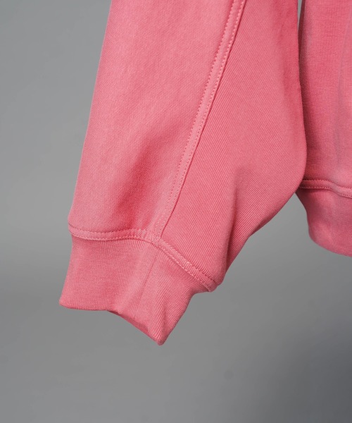MAISON SPECIAL（メゾンスペシャル）の「《UNISEX》Prime-Over Crew Neck Pullover Sweatshirt/プライムオーバークルーネックプルオーバースウェット【MAISON SPECIAL/メゾンスペシャル】（スウェット・メンズ・グレー/ブラック/ブラウン/ピンク・0/1/2）」の19枚目の写真