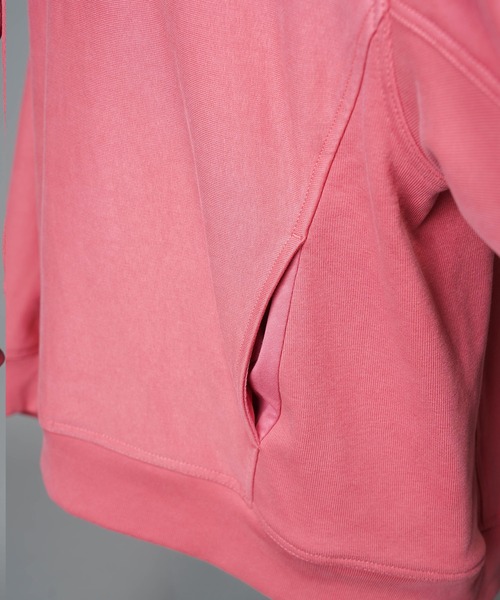 MAISON SPECIAL（メゾンスペシャル）の「《UNISEX》Prime-Over Crew Neck Pullover Sweatshirt/プライムオーバークルーネックプルオーバースウェット【MAISON SPECIAL/メゾンスペシャル】（スウェット・メンズ・グレー/ブラック/ブラウン/ピンク・0/1/2）」の18枚目の写真