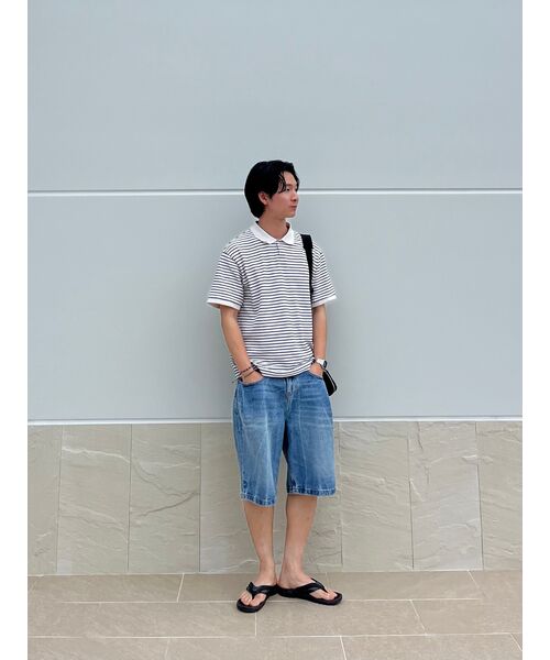 Millo Archive（ミロ アーカイブ）の「デニムバミューダパンツ[ライトブルー]（その他パンツ・メンズ・その他・SMALL/MEDIUM/LARGE/X-LARGE）」の9枚目の写真