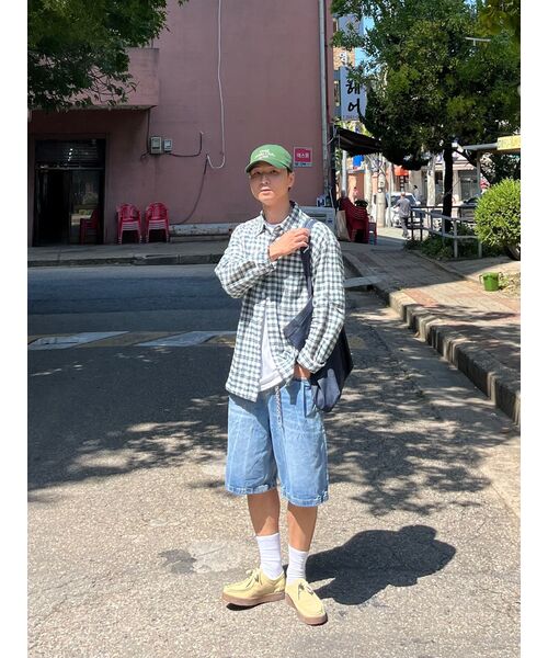 Millo Archive（ミロ アーカイブ）の「デニムバミューダパンツ[ライトブルー]（その他パンツ・メンズ・その他・SMALL/MEDIUM/LARGE/X-LARGE）」の13枚目の写真