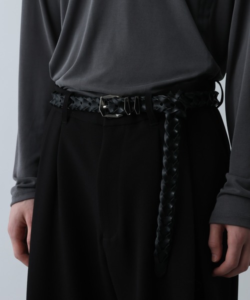 HARE(ハレ)の「RESHAPEロングベルト(HARE)(ベルト・メンズ・ブラック・FREE)」の4枚目の写真