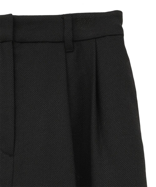 CLANE(クラネ)の「【CLANE/クラネ】FRONT SLIT TUCK SKIRT/フロントスリットタックスカート(スカート・レディース・ブラック/アイボリー・1/2)」の11枚目の写真