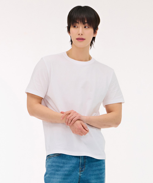 CHASECULT(チェイスカルト)の「共用2PACK半袖Tシャツ-ホワイト(Tシャツ/カットソー・レディース・ホワイト・115/90/100/110/85/95/105)」の2枚目の写真