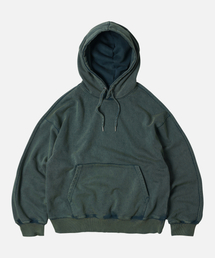 OG VINTAGE DYEING PULLOVER HOODY _ DARK GREEN